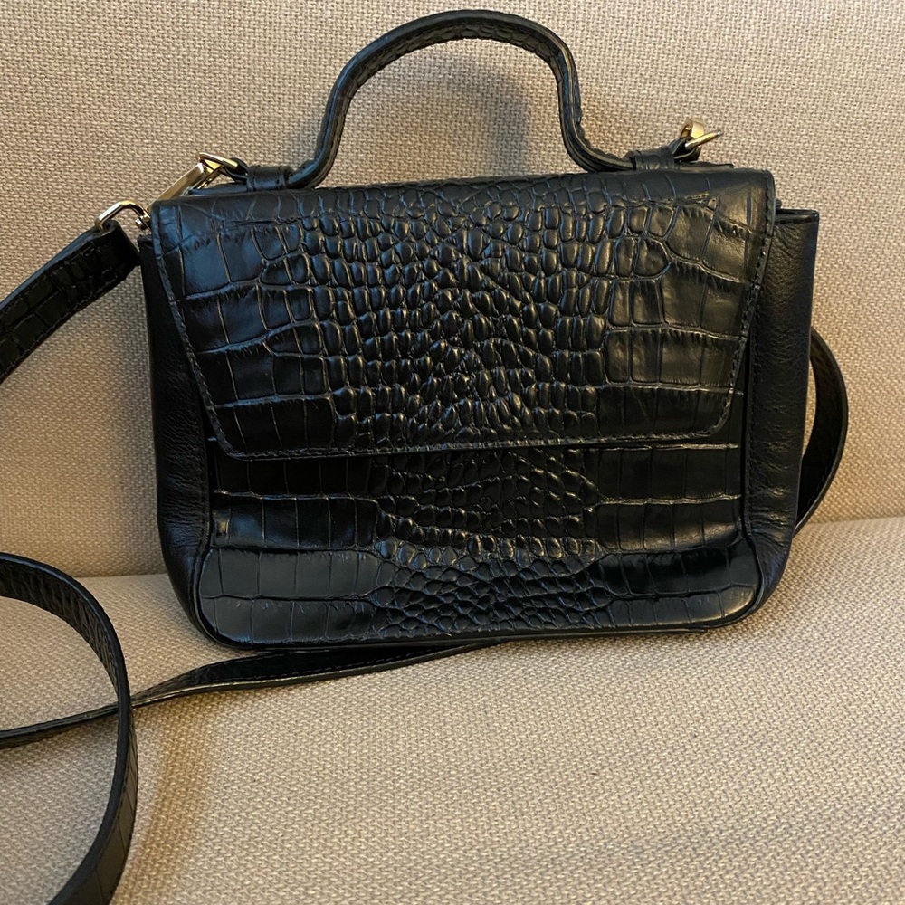 Black crossbody bag
